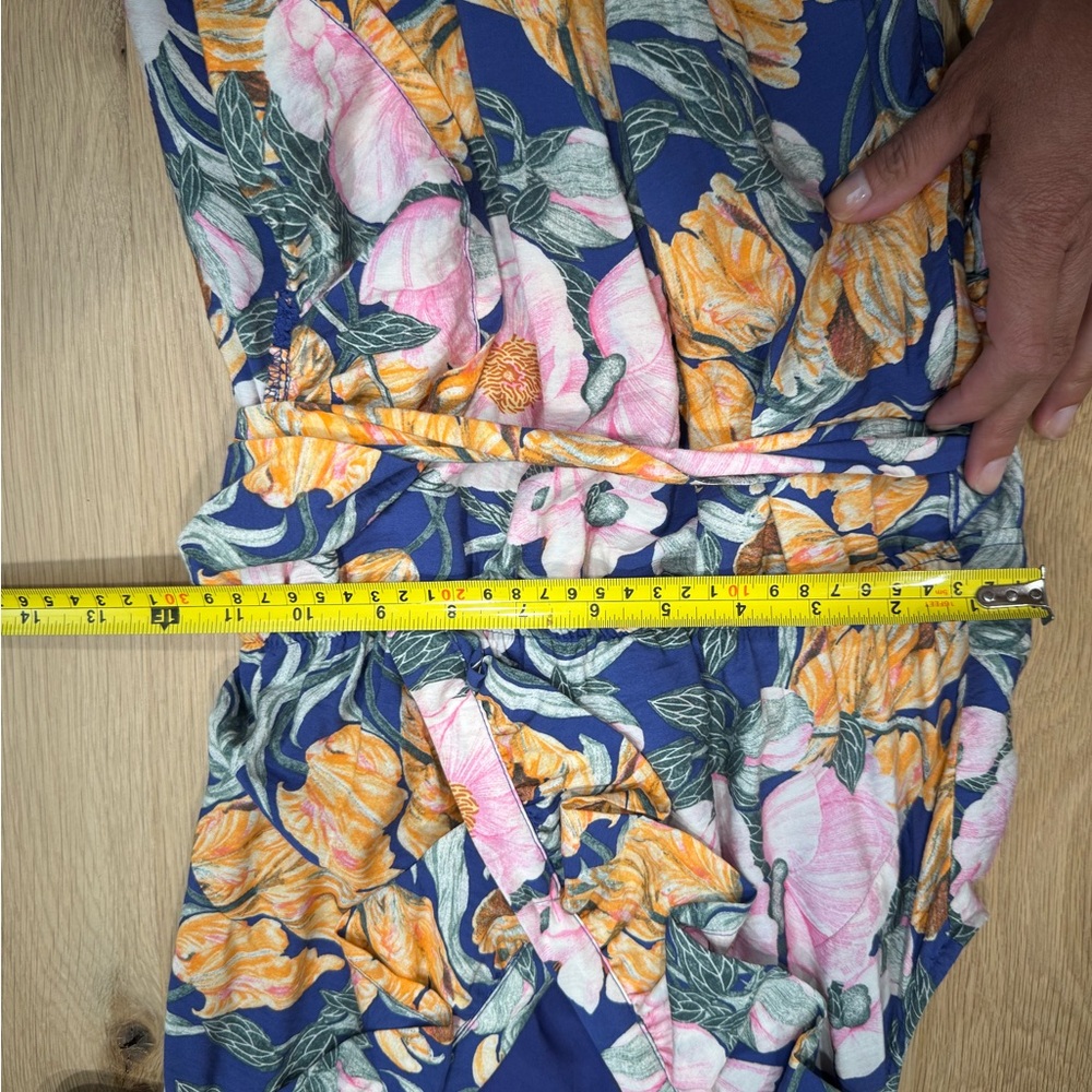 Anthropologie Floral Wrap Dress - Picture 13 of 13